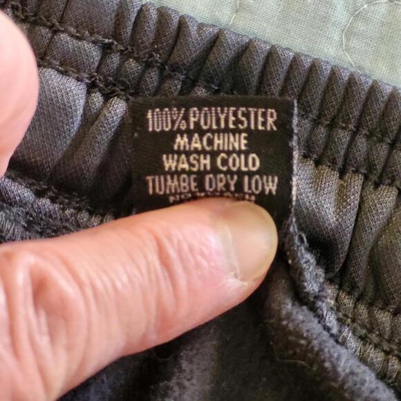 Pennant black athletic sweatpants with a white "16" graphic on the leg men's Med - Picture 7 of 9